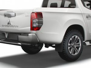 mitsubishi l200 barbarian 2020 3D Model
