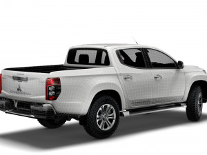 mitsubishi l200 barbarian 2020 3D Model