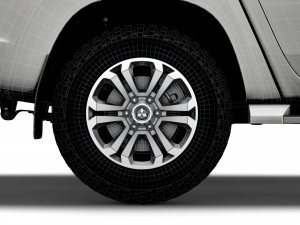 mitsubishi l200 barbarian 2020 3D Model