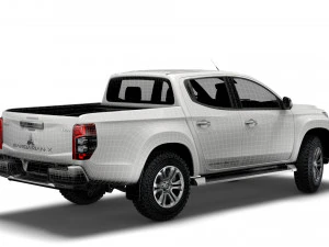 mitsubishi l200 barbarian x 2020 3D Model