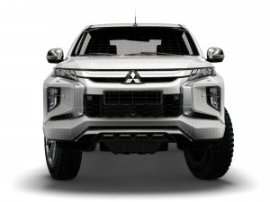 mitsubishi l200 barbarian x 2020 3D Модель