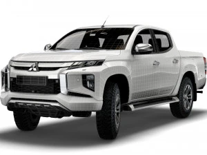 mitsubishi l200 barbarian x 2020 3D Model