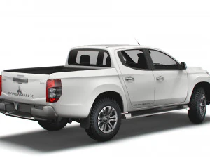mitsubishi l200 barbarian x 2020 3D Model