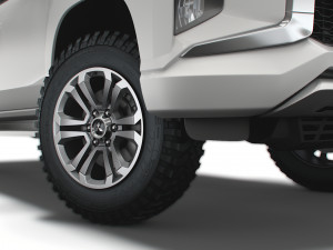 mitsubishi l200 barbarian x 2020 3D Модель