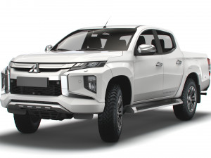 mitsubishi l200 barbarian x 2020 3D Модель