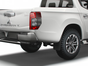 mitsubishi l200 barbarian x 2020 3D Модель