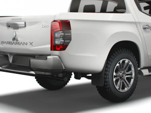 mitsubishi l200 barbarian x 2020 3D Model