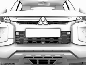 mitsubishi l200 barbarian x 2020 3D Модель