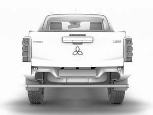 mitsubishi l200 trojan 2020 3D 모델
