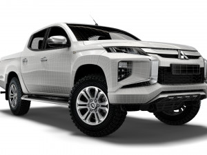 mitsubishi l200 trojan 2020 3D 모델