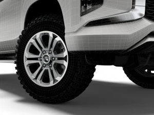 mitsubishi l200 trojan 2020 3D Model