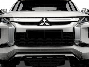 mitsubishi l200 trojan 2020 3D 모델