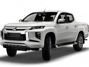 mitsubishi l200 trojan 2020 3D 모델