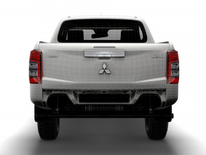 mitsubishi l200 trojan 2020 3D 모델