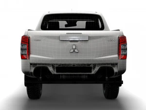 mitsubishi l200 trojan 2020 3D Model