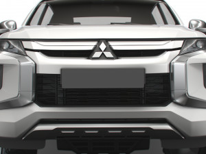 mitsubishi l200 warior 2020 3D मॉडल