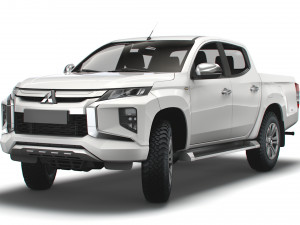 mitsubishi l200 warior 2020 3D मॉडल