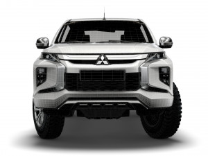 mitsubishi l200 warior 2020 3D मॉडल