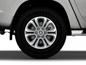 mitsubishi l200 warior 2020 3D मॉडल