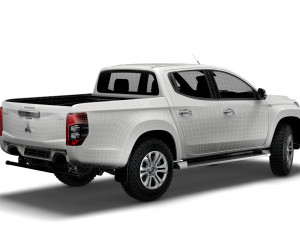 mitsubishi l200 warior 2020 3D मॉडल