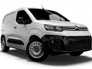 citroen berlingo enterprise m uk-spec 2020 3D Model