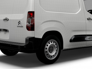 citroen berlingo enterprise m uk-spec 2020 3D मॉडल