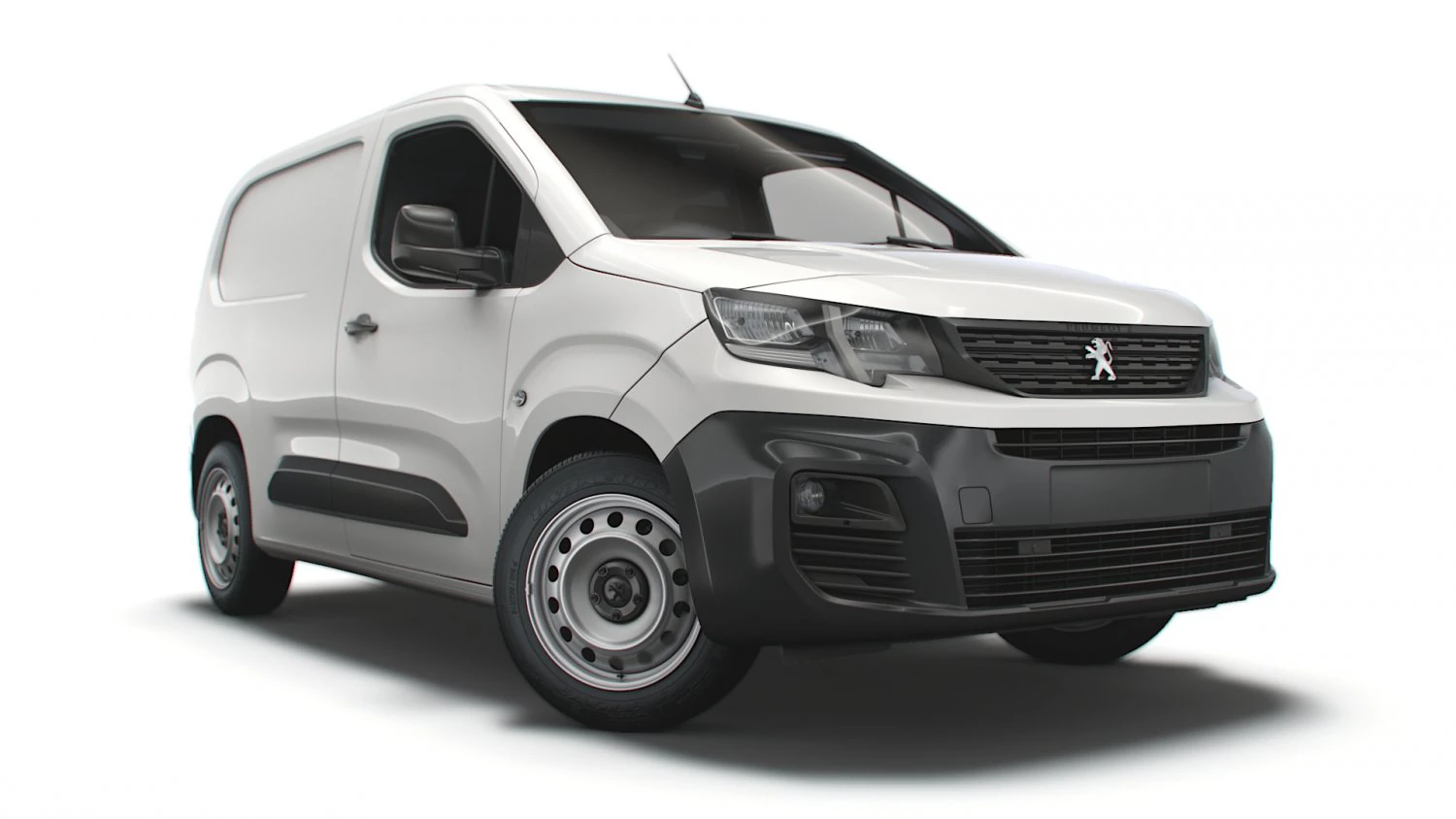 peugeot partner professional standard uk-spec 2020 3D Model .c4d .max .obj .3ds .fbx .stl .blend