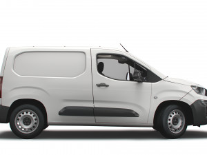 peugeot partner professional standard uk-spec 2020 3D मॉडल