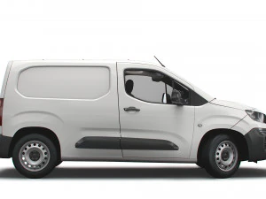 peugeot partner professional standard uk-spec 2020 3D Model