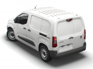 peugeot partner professional standard uk-spec 2020 3D मॉडल