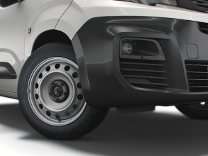 peugeot partner professional standard uk-spec 2020 3D मॉडल