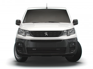 peugeot partner professional standard uk-spec 2020 3D मॉडल