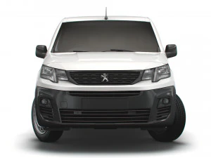 peugeot partner professional standard uk-spec 2020 3D Model