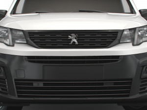 peugeot partner professional standard uk-spec 2020 3D मॉडल
