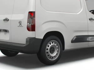 peugeot partner professional standard uk-spec 2020 3D Model