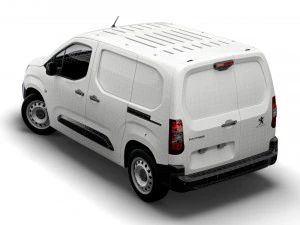 peugeot partner professional standard uk-spec 2020 3D Model