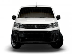 peugeot partner professional standard uk-spec 2020 3D Model
