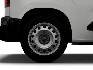peugeot partner professional standard uk-spec 2020 3D Model