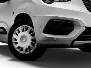 vauxhall l1 combo sportive 2020 3D Модель