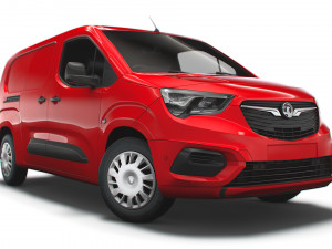 vauxhall l2 combo sportive crew van 2020 3D Model