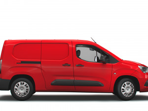 vauxhall l2 combo sportive crew van 2020 3D Model
