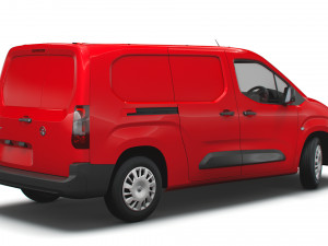 vauxhall l2 combo sportive crew van 2020 3D Model