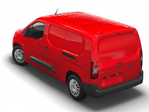 vauxhall l2 combo sportive crew van 2020 3D Model
