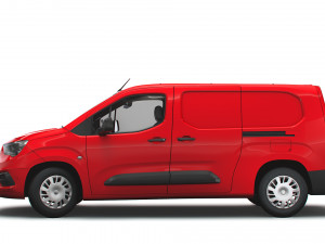 vauxhall l2 combo sportive crew van 2020 3D Model
