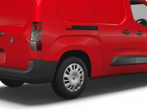 vauxhall l2 combo sportive crew van 2020 3D Model