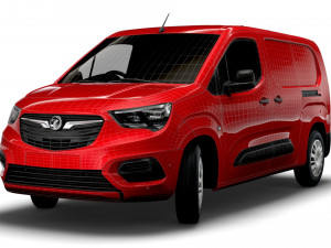 vauxhall l2 combo sportive crew van 2020 3D Model