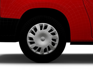 vauxhall l2 combo sportive crew van 2020 3D Model