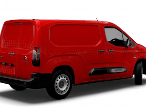 citroen berlingo uk-spec enterprise xl 2020 3D-Modell