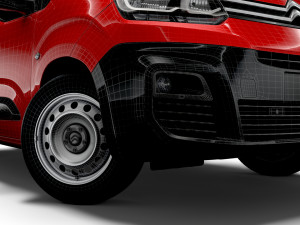 citroen berlingo uk-spec enterprise xl 2020 3D-Modell