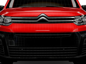 citroen berlingo uk-spec enterprise xl 2020 3D-Modell